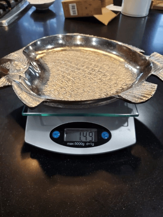 Cast Aluminum Fish Platter / Tray