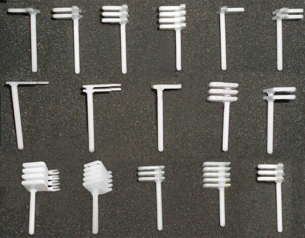 111 pcs 2.5/3.5" HDD Magnetic Head Replacement Comb Data recovery auxiliary tool