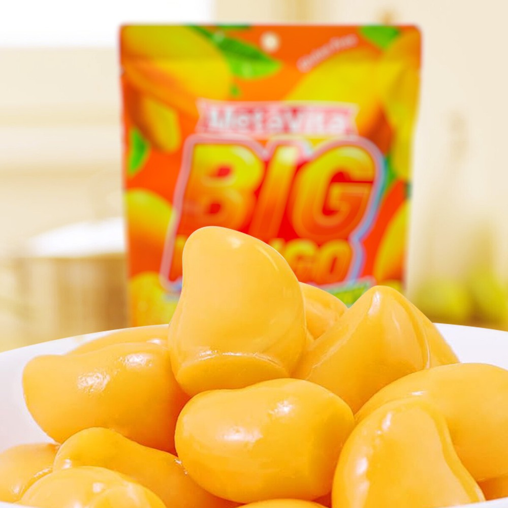 1 Pack Peeleble Gummy Mango Peeling Candy Mango Gummy Candy Individually Wrapped