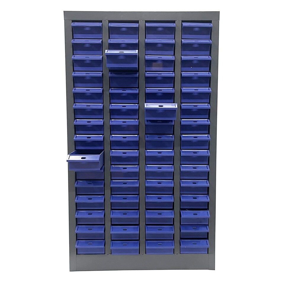 Part Cabinet with 60 Drawer Bolt And Nut Tool Storage Box Organization Shelving