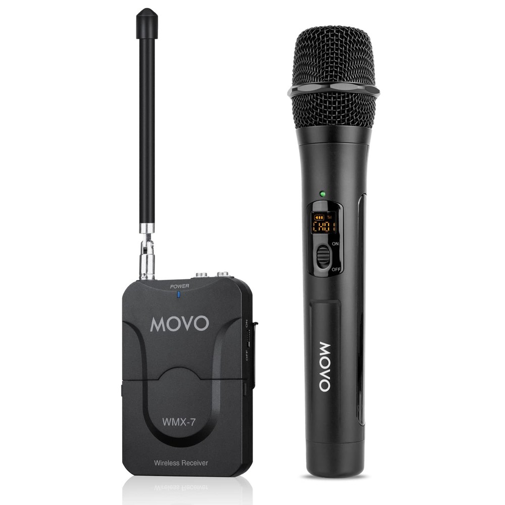 WMX-7-TH+RX Handheld Wireless Microphone System - Omnidirectional Microphone ...
