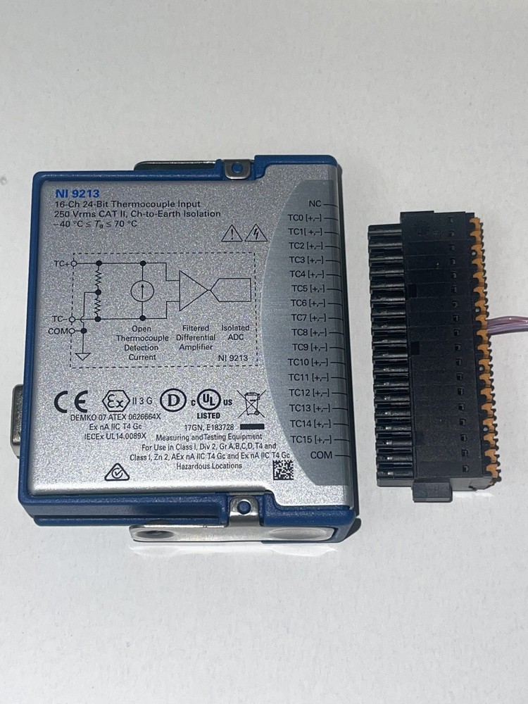 National Instruments NI 9213 cDAQ Temperature / Thermocouple Input Module