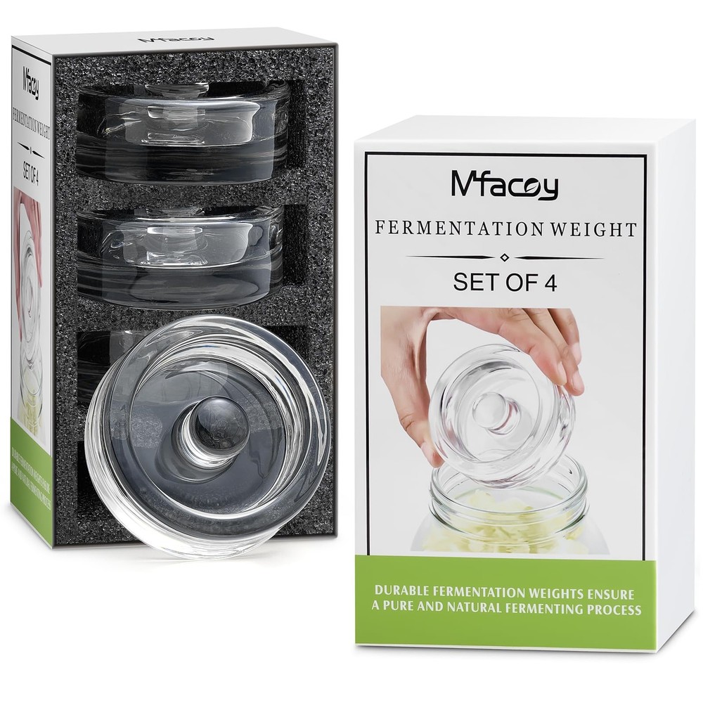 Fermentation Weights Glass 4 Pack Mason