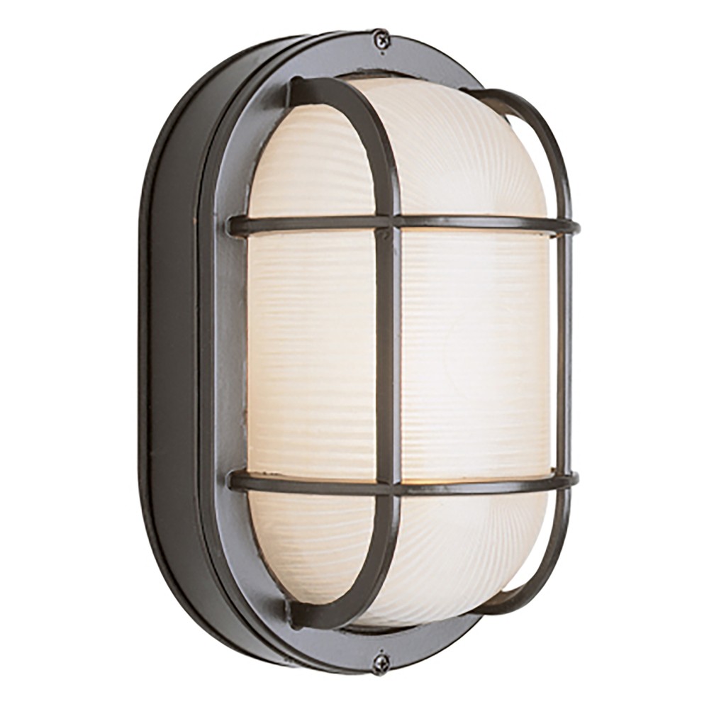 3 Trans Globe Lighting TG41015 RT Transitional One Bulkhead Outdoor-Post-Lights