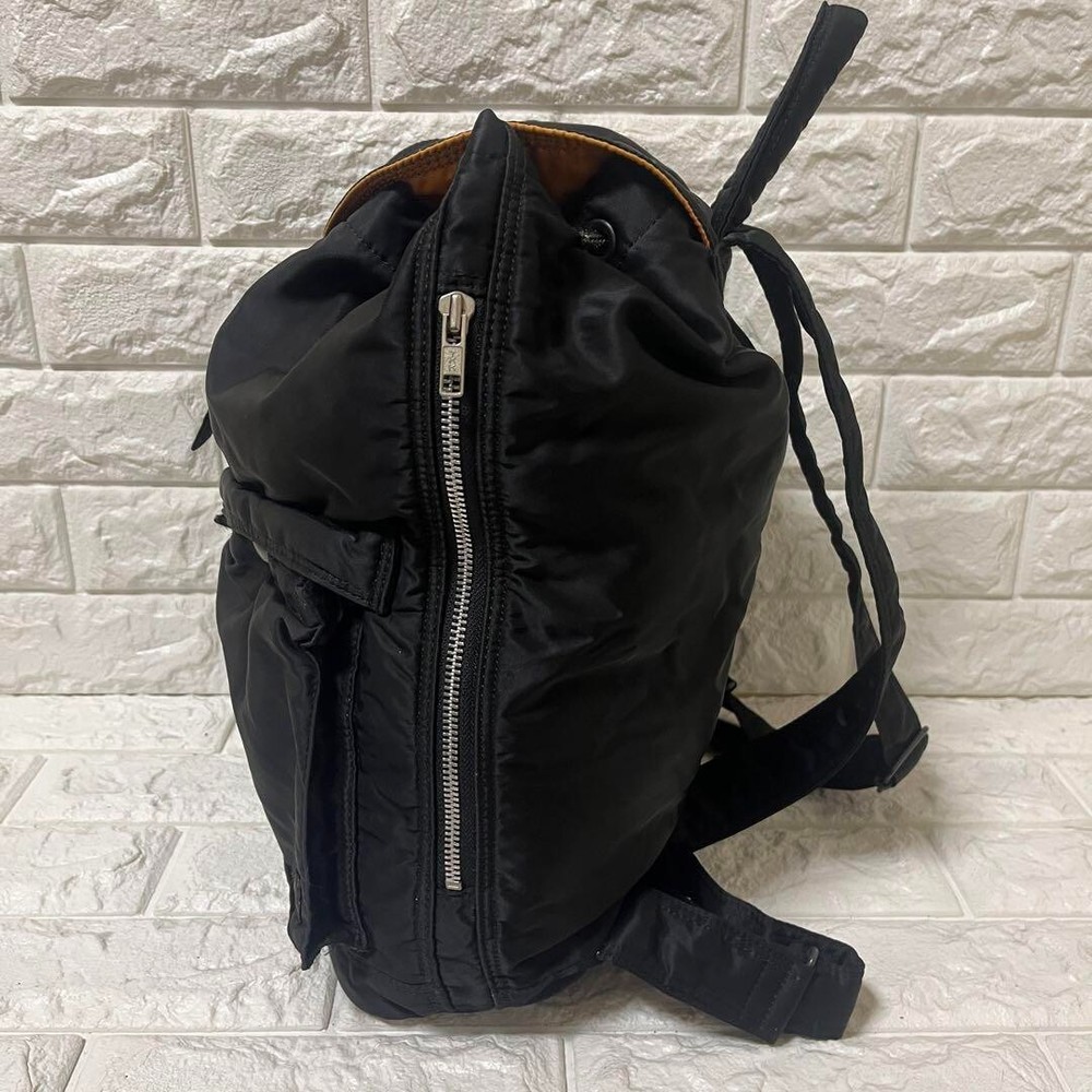 Porter Yoshida & Co Tanker black backpack bag Drawstring Bag