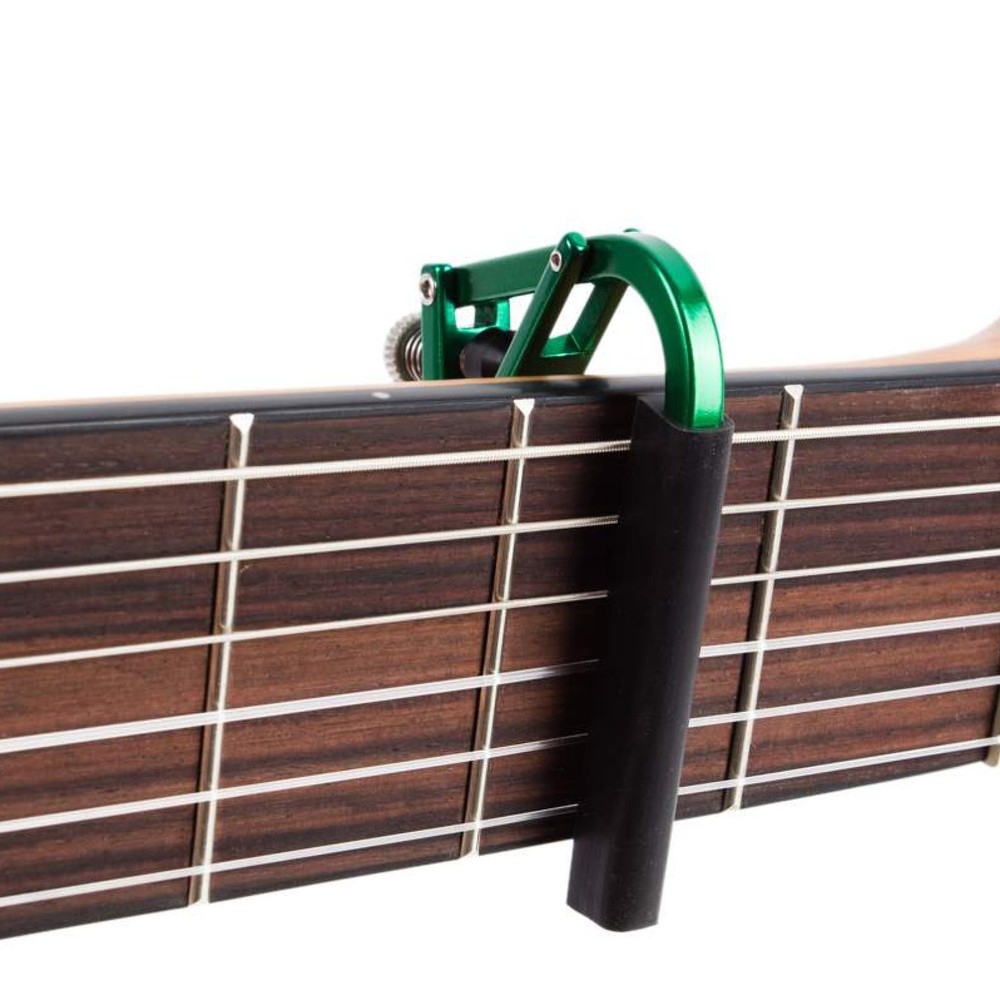 Shubb L2GRN Lite Capo for Nylon String Classical Guitars, Green