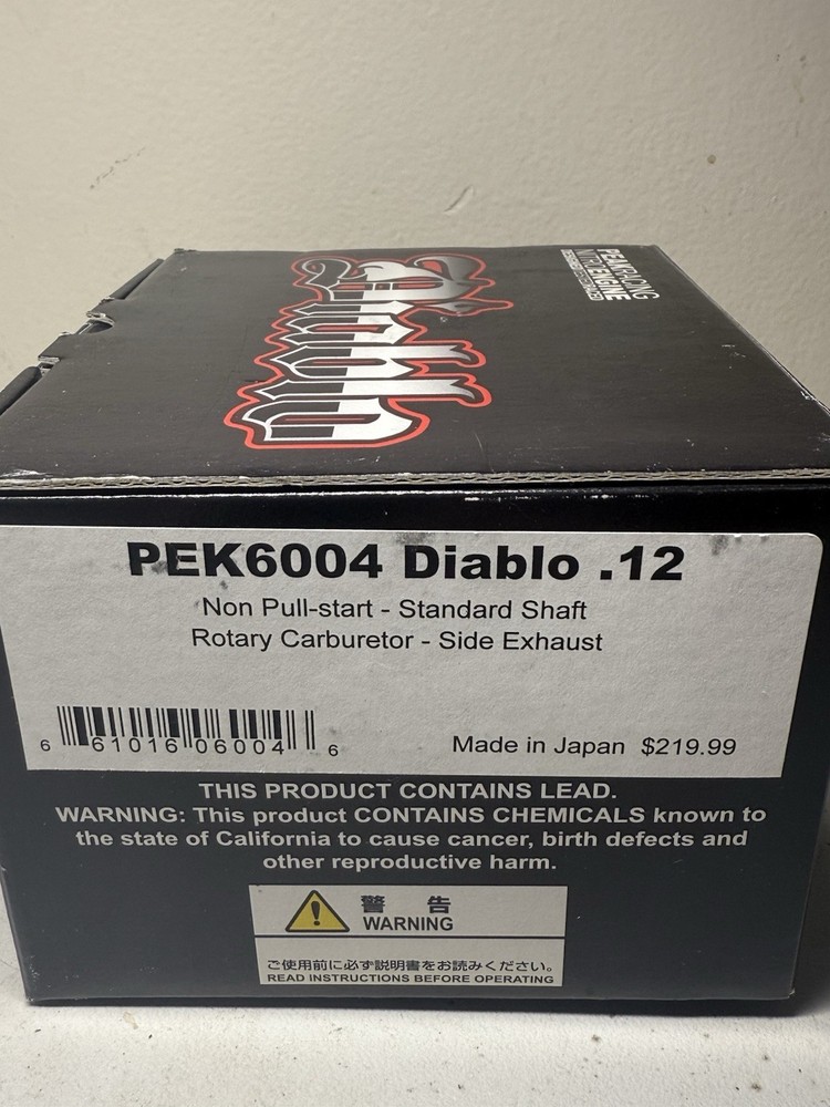 Peak Racing Diablo .12 Nitro Engine