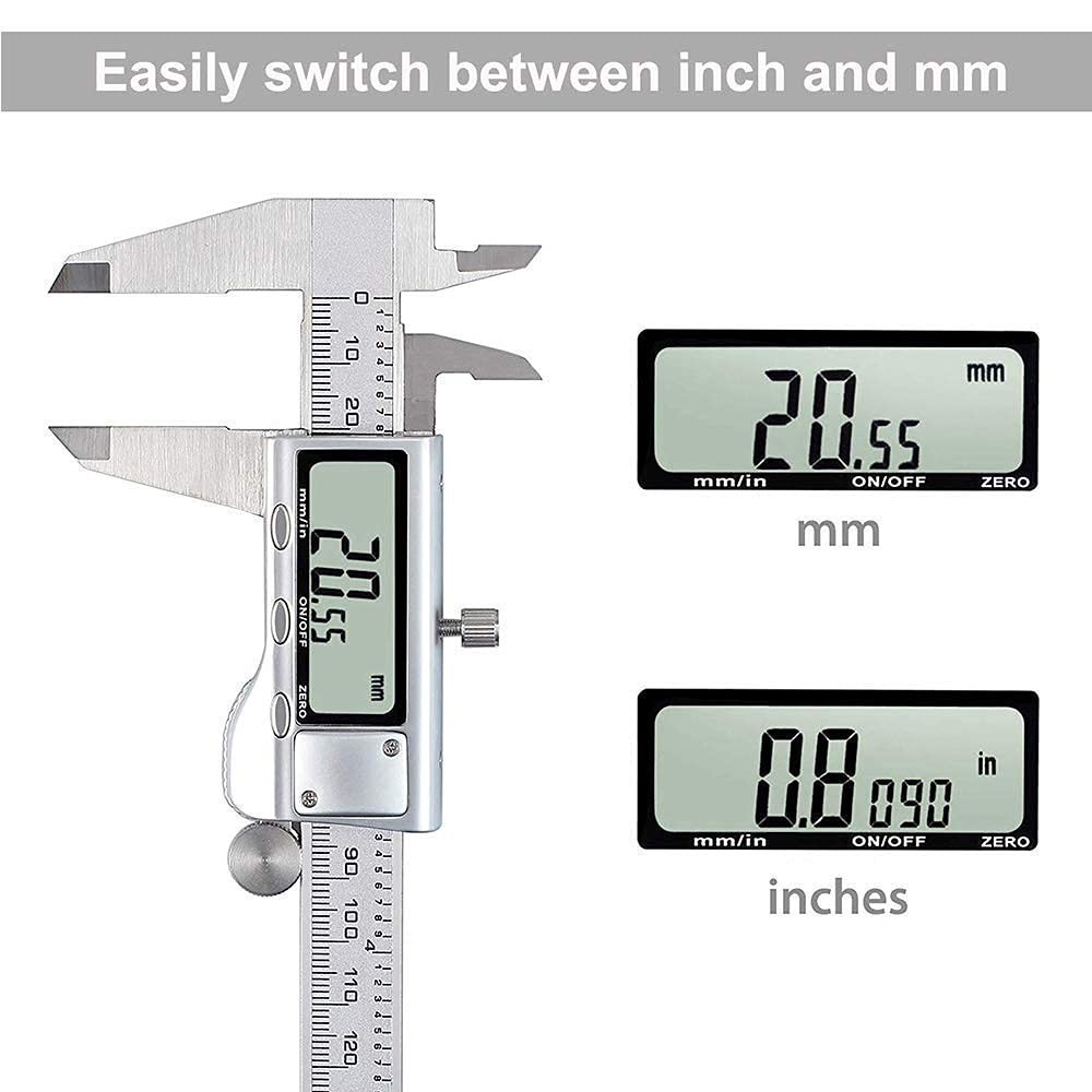 Electronic Micrometer Caliper Large LCD Screen Auto-Off