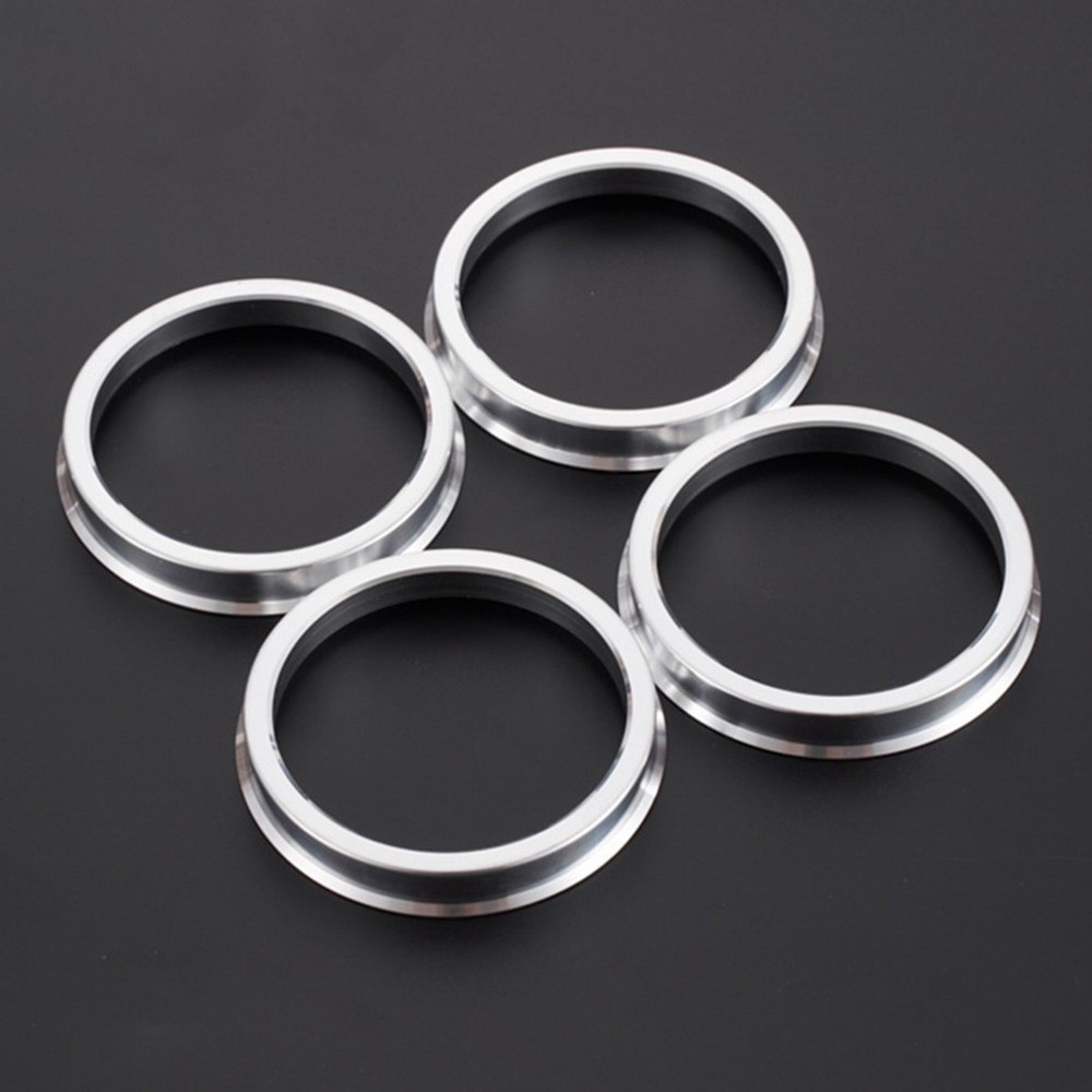 3 Pack Car Wheel Spacers Hub Decor Bore Adapter Kit Centering Rings