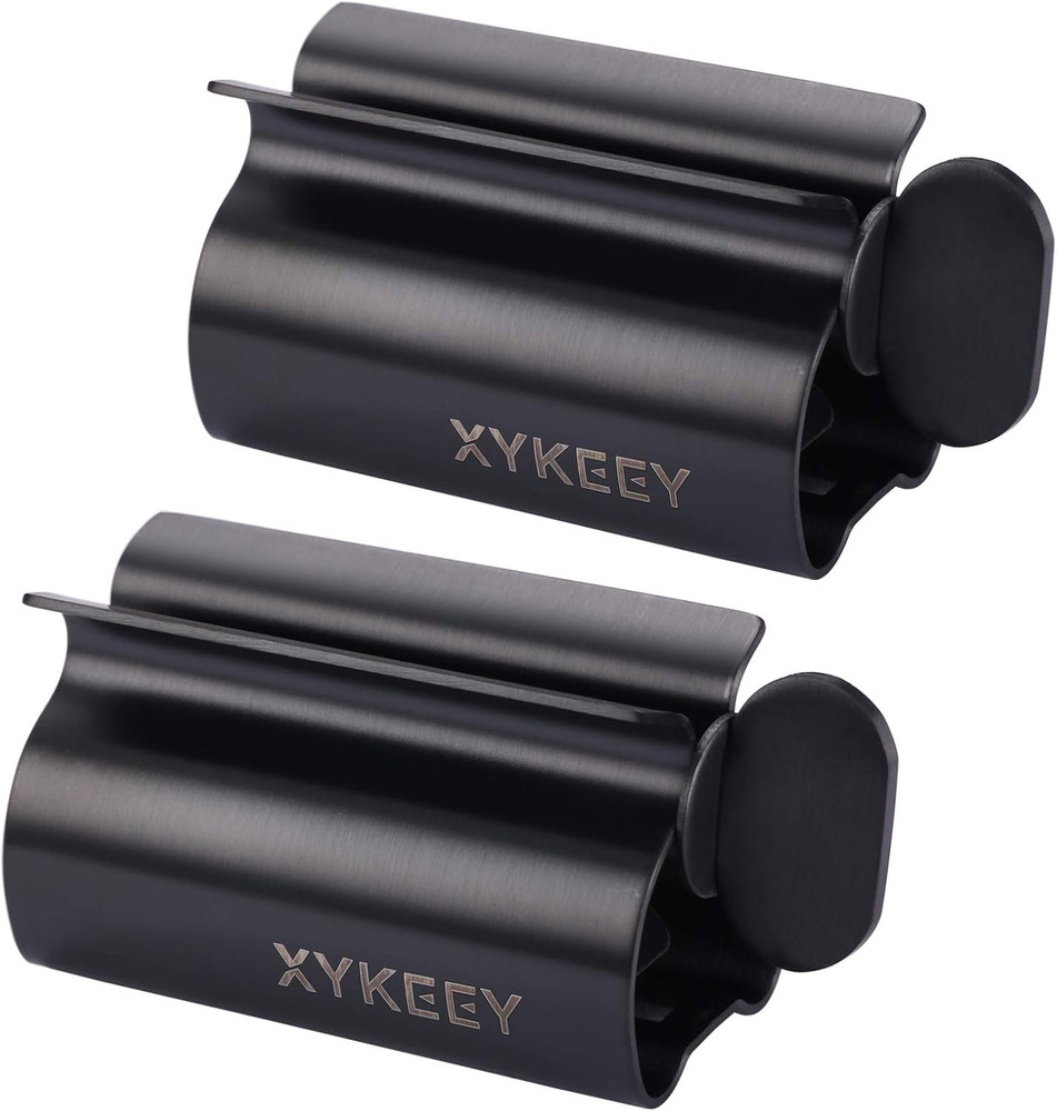 Toothpaste Tube Squeezer - Set of 2 Toothpaste Squeezer Rollers, Metal Toothpast