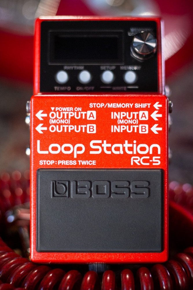 Boss RC-5 Loop Station Compact Phrase Recorder Pedal