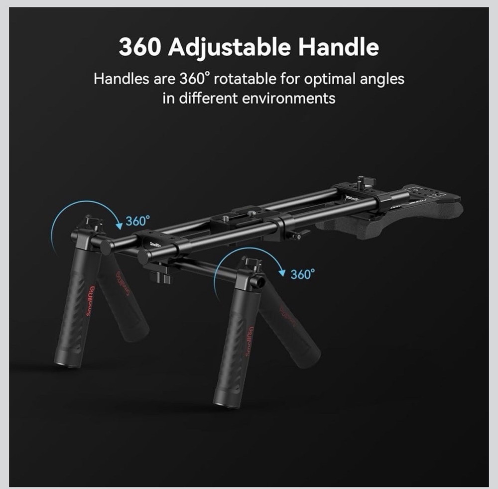 SMALLRIG Universal Basic Camera Shoulder Mount Kit for DSLR, Mirrorless 2896
