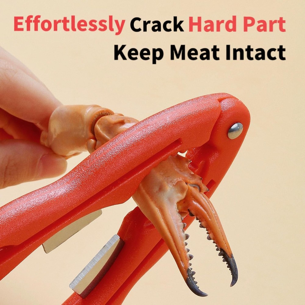 Crab Crackers and Tools Multifunctional Crab Leg Crackers Efficient Lobster Crac