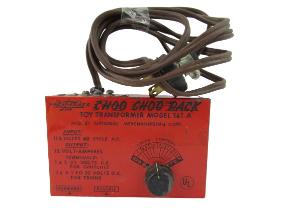 Vintage Pacemaker Choo Choo Pack Model 161 A Train Transformer - Untested