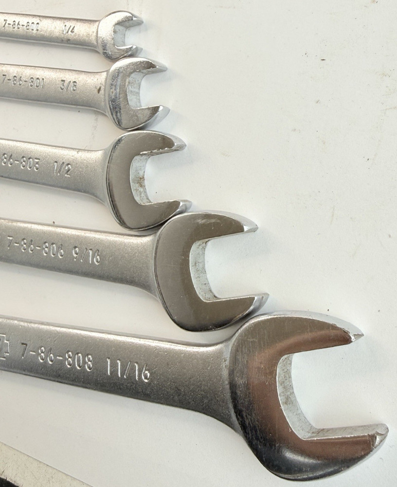 Stanley Open End Wrench Set Taiwan