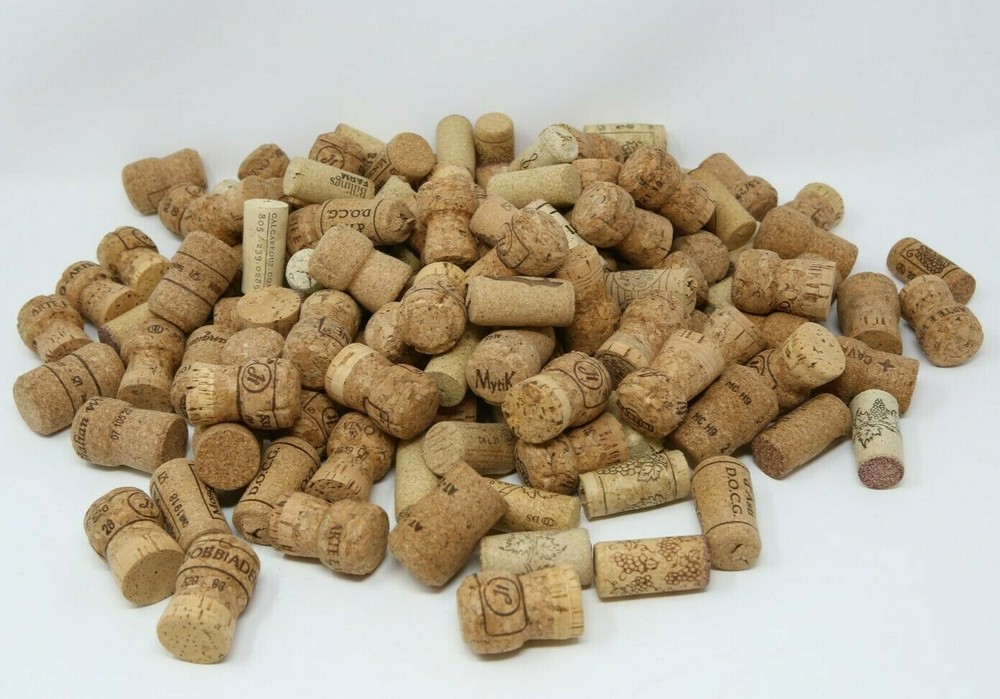 Wine Corks Non-synthetic 133 pc Champagne Mostly