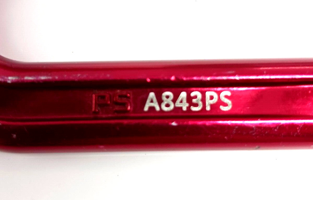 Penn Safe A843PS Kwik lock Carabiner- Red