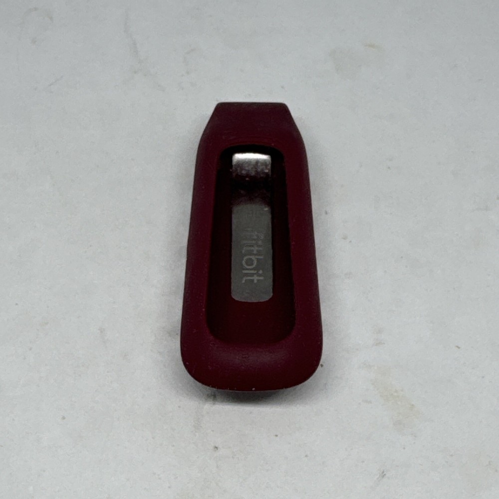 Fitbit One Replacement Clip Burgundy Authentic Used Genuine Authentic