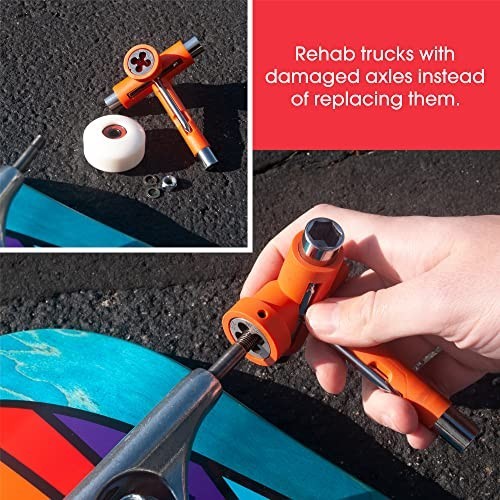 Multi-Function Skate Tool - Portable Accessory for Skateboards, Longboards & Rol