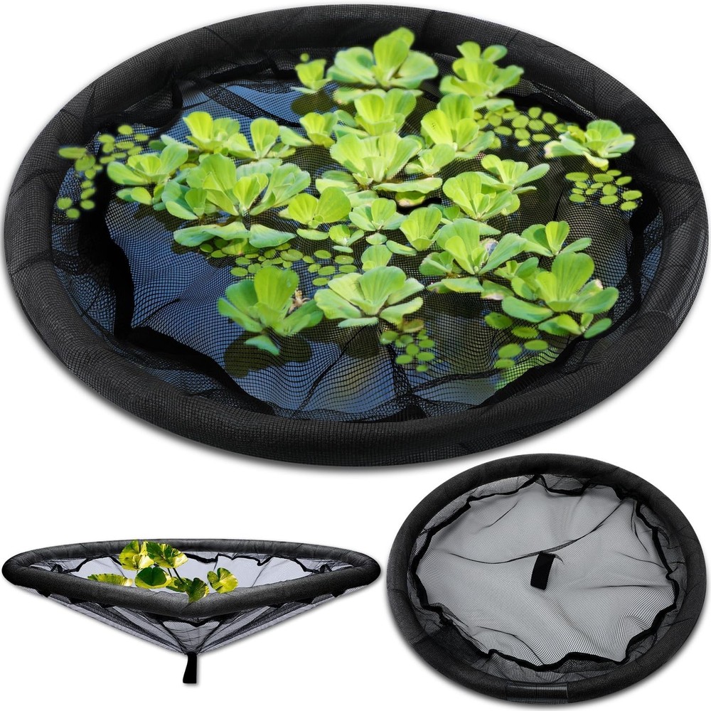 2Pack Round Floating Flora Fish Barrier Floating Island Plant Protector Float...