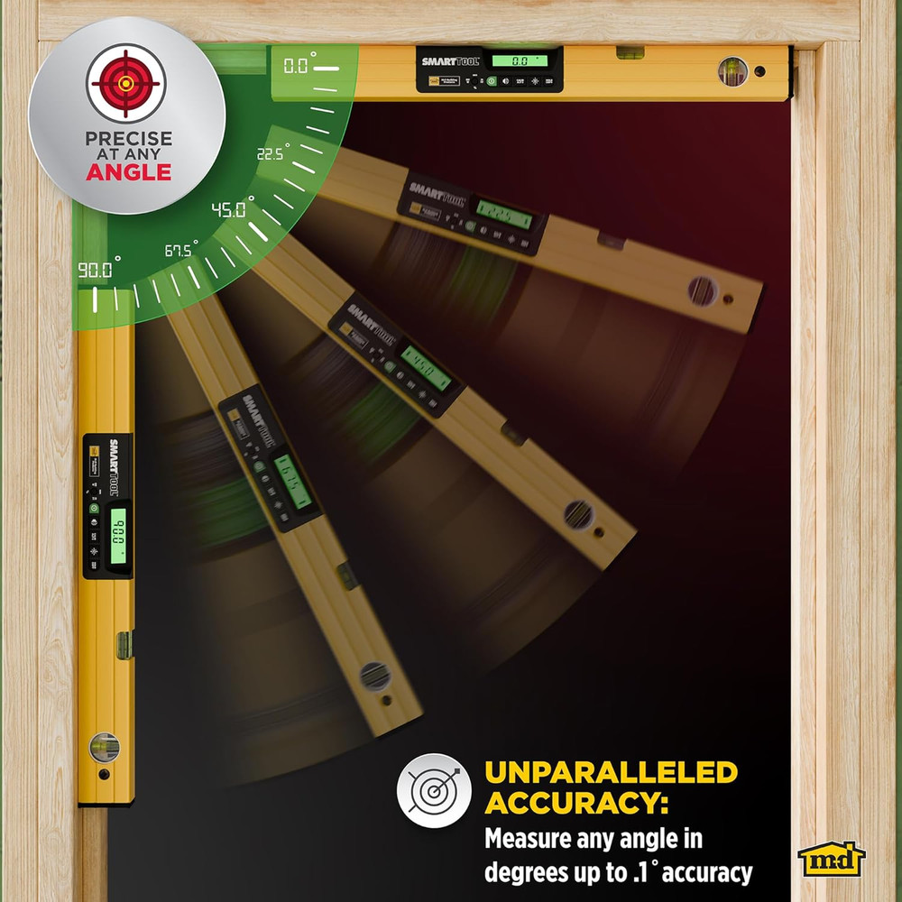 Gen3 SMARTTOOL® 47.25" Digital Level with Case - Accurate Precision Tool