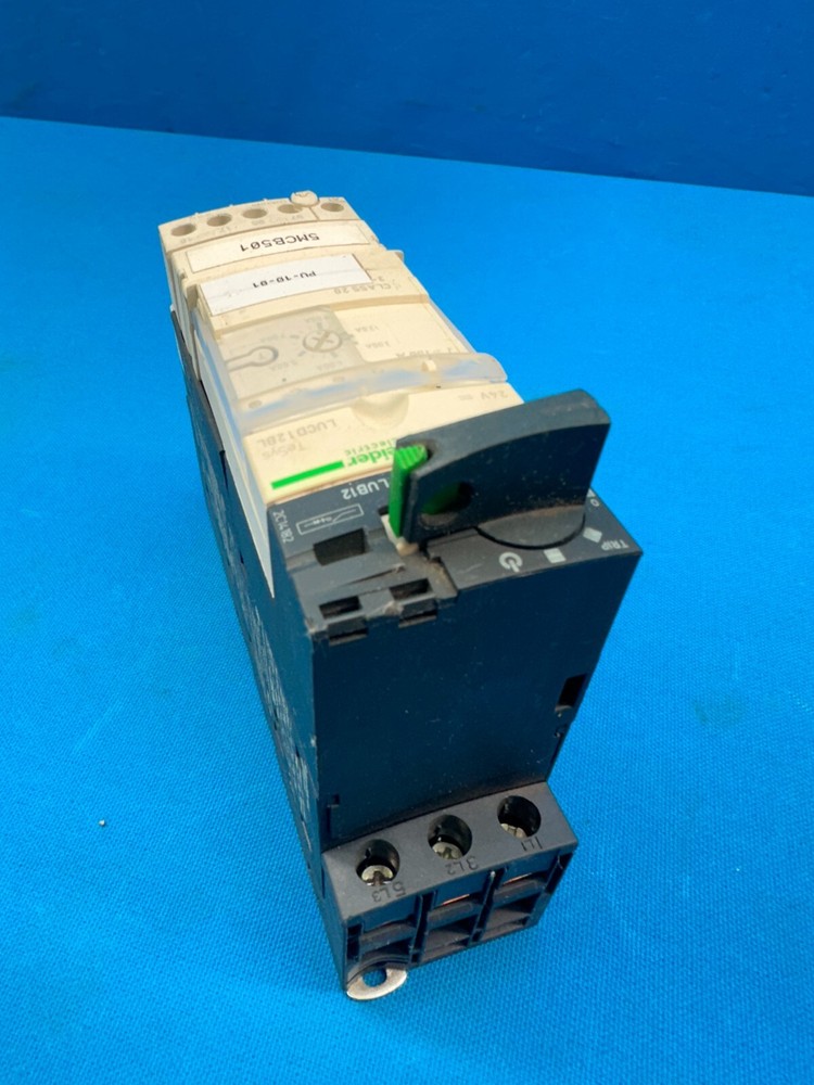 Schneider Electric TeSys 600V Motor Starter Advanced Control Unit LUCD12BL