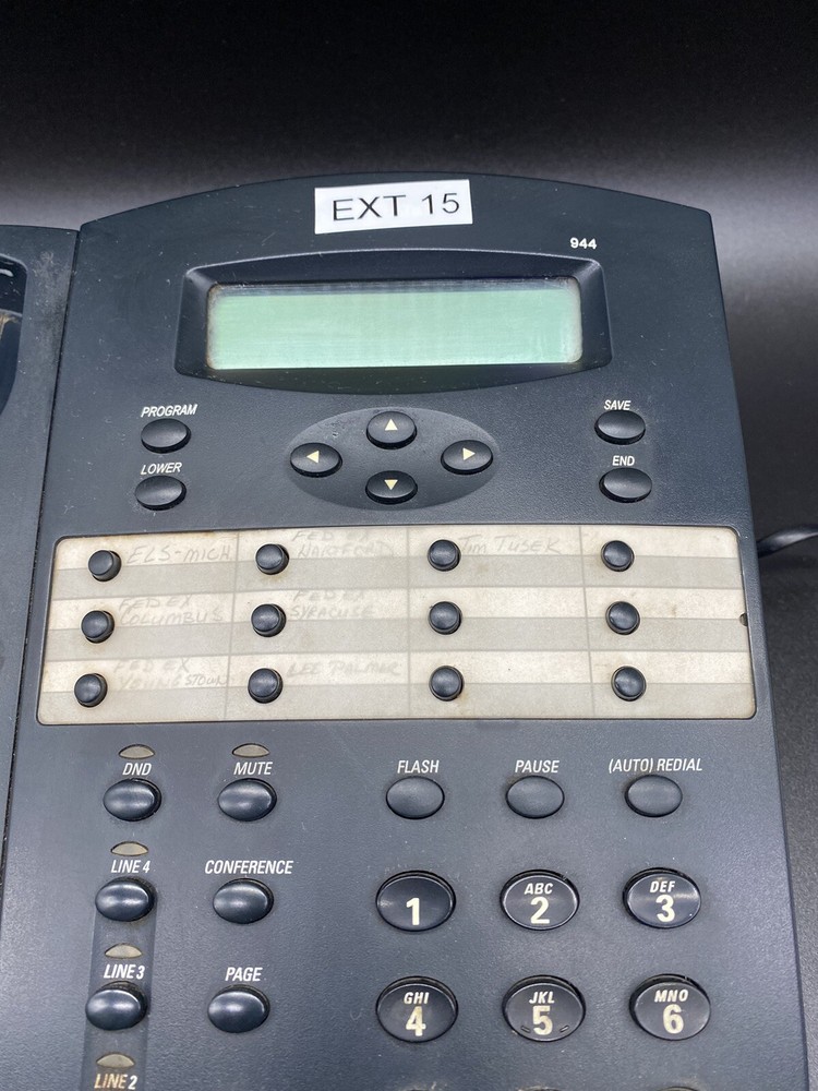 AT&T (Model 944)  4-Line Intercom Transfer & Conf. Corded Phone System
