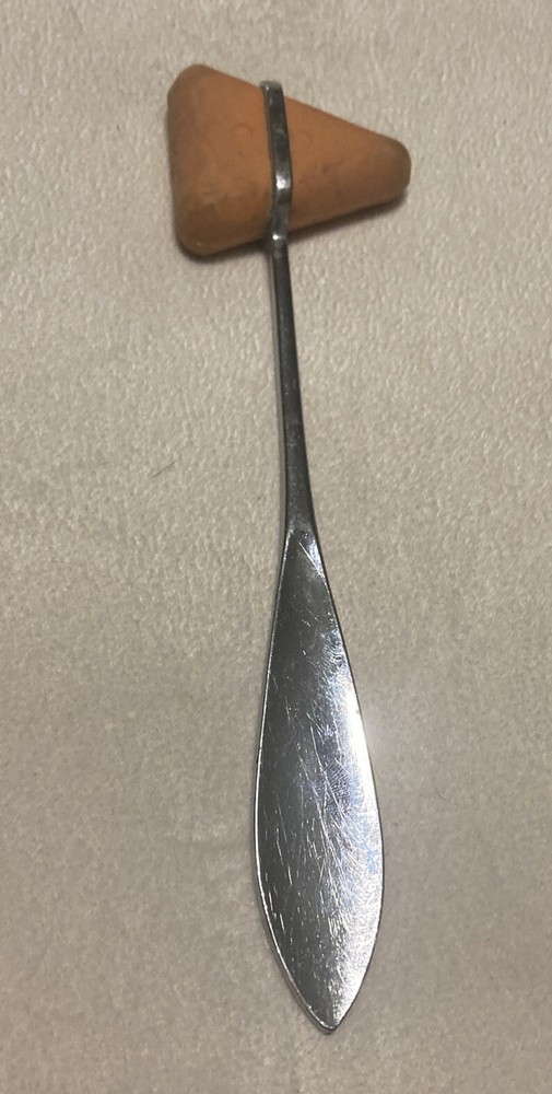 Vintage Knee Reflex Triangle Hammer