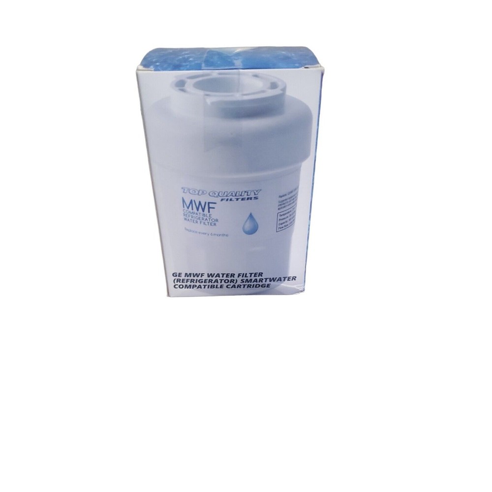 Top Quality Filters MWF Compatible Water Filter Replacement for GE Refrigerator