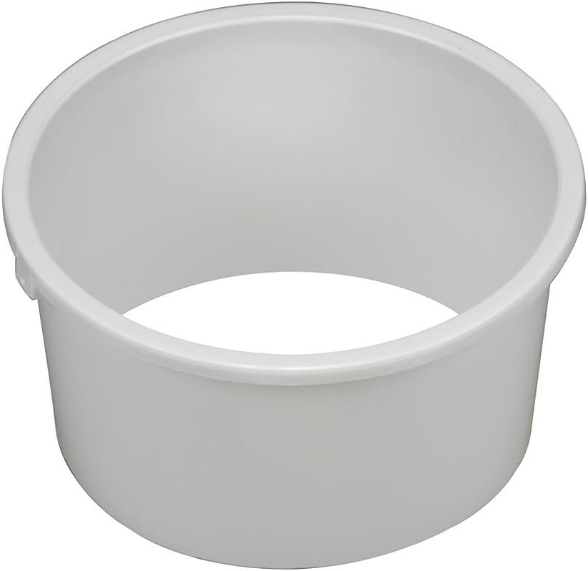 Universal Replacement Commode Splash Guard, White, 0.4 Lb, FSA HSA Eligible