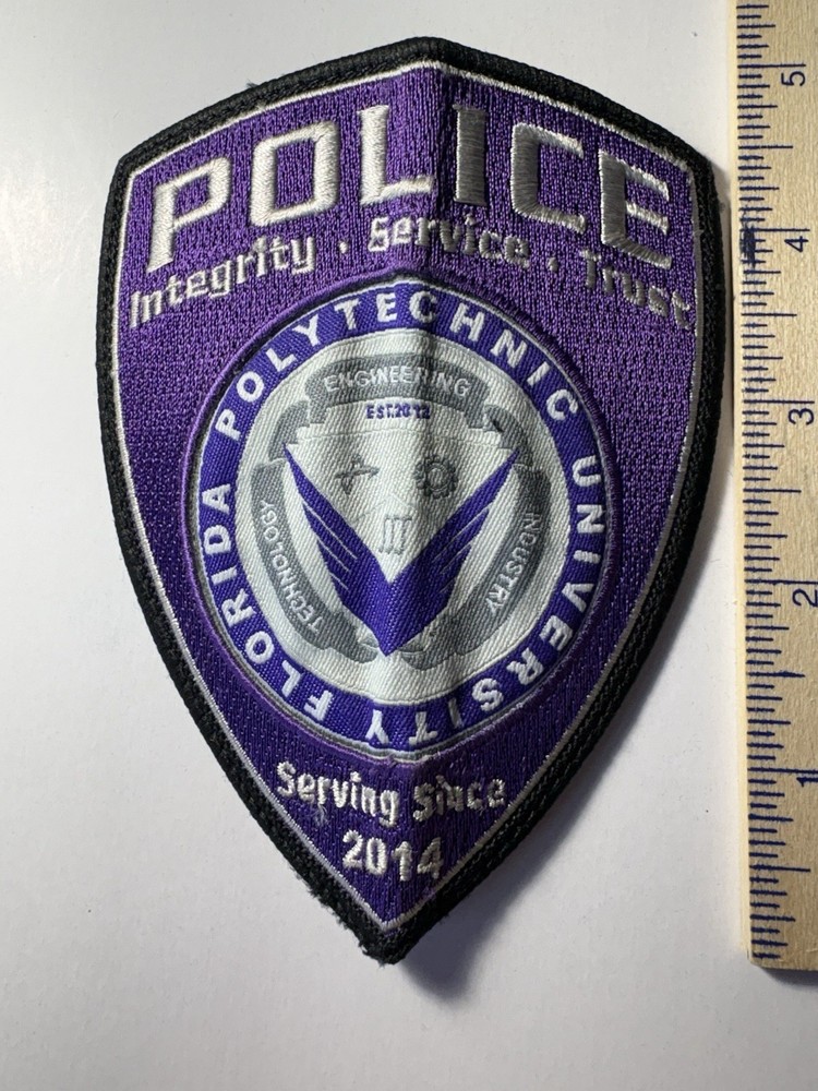 Florida Polytechnic University Police Patch ~ RARE