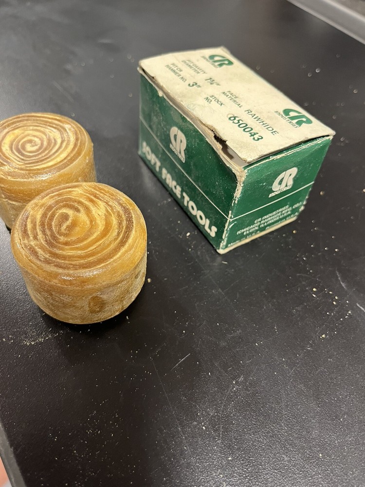 Chicago Rawhide 3” Rawhide Hammer Faces #650043