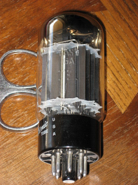 6AS7 Tube, tested, made by General Electric