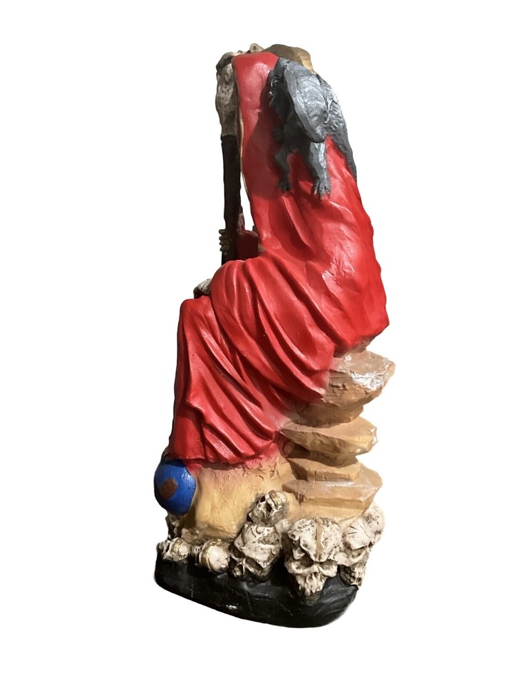 Santa Muerte 17” With Gargoyles