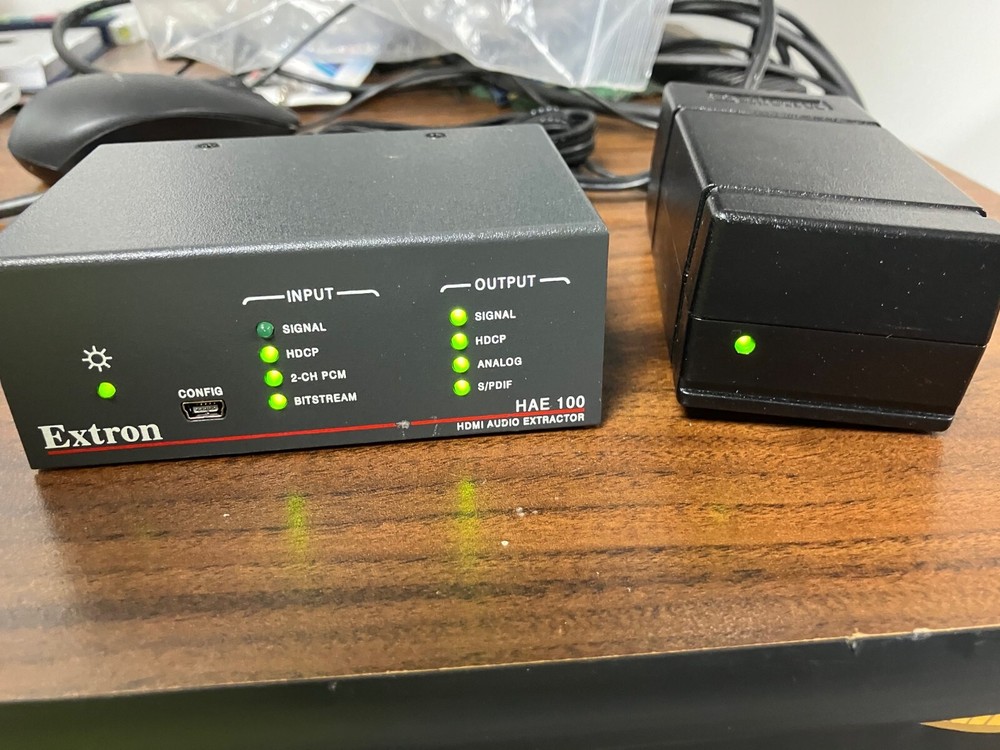 Extron HAE 100 Audio De-embedder with Power Supply