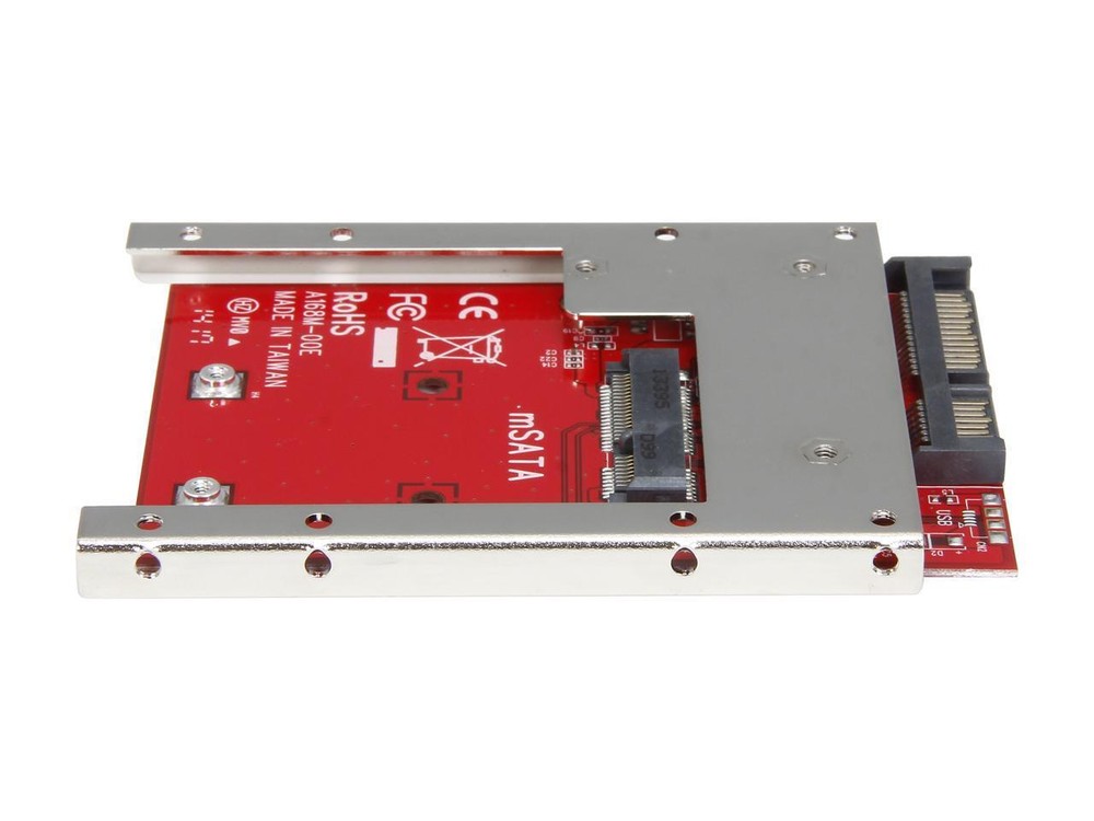 StarTech SAT32MSAT257 mSATA SSD to 2.5in SATA Adapter Converter