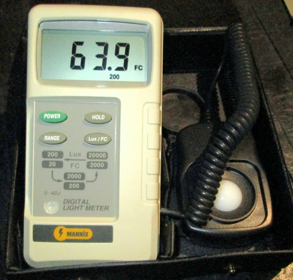 Mannix Digital Light Meter
