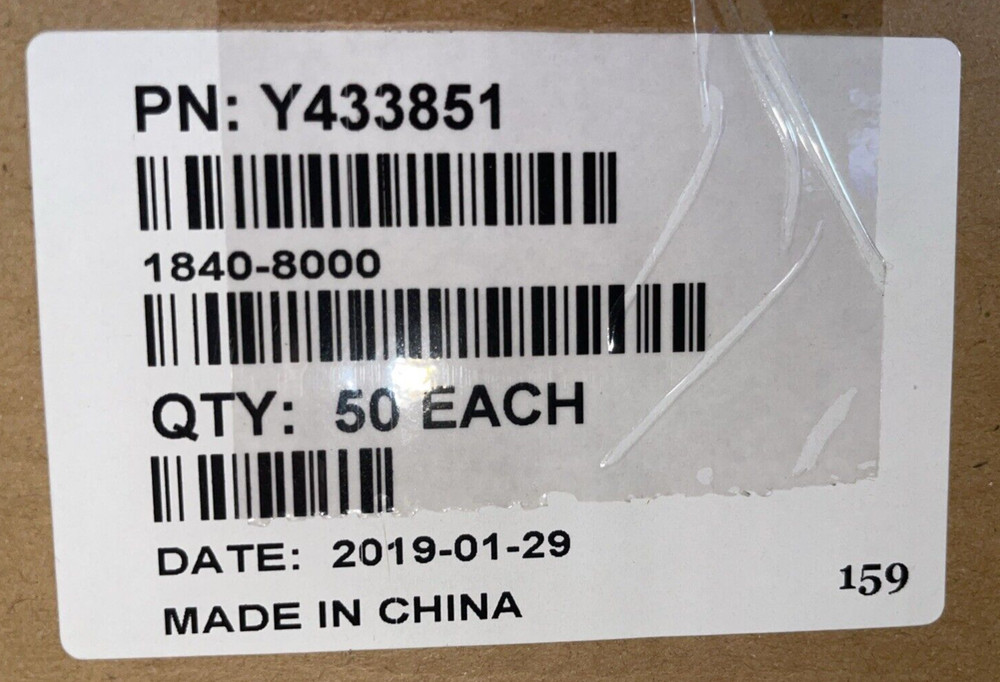 Rigid Plastic Easy Access Magstripe Card Holders - Horizontal - 50 per pack