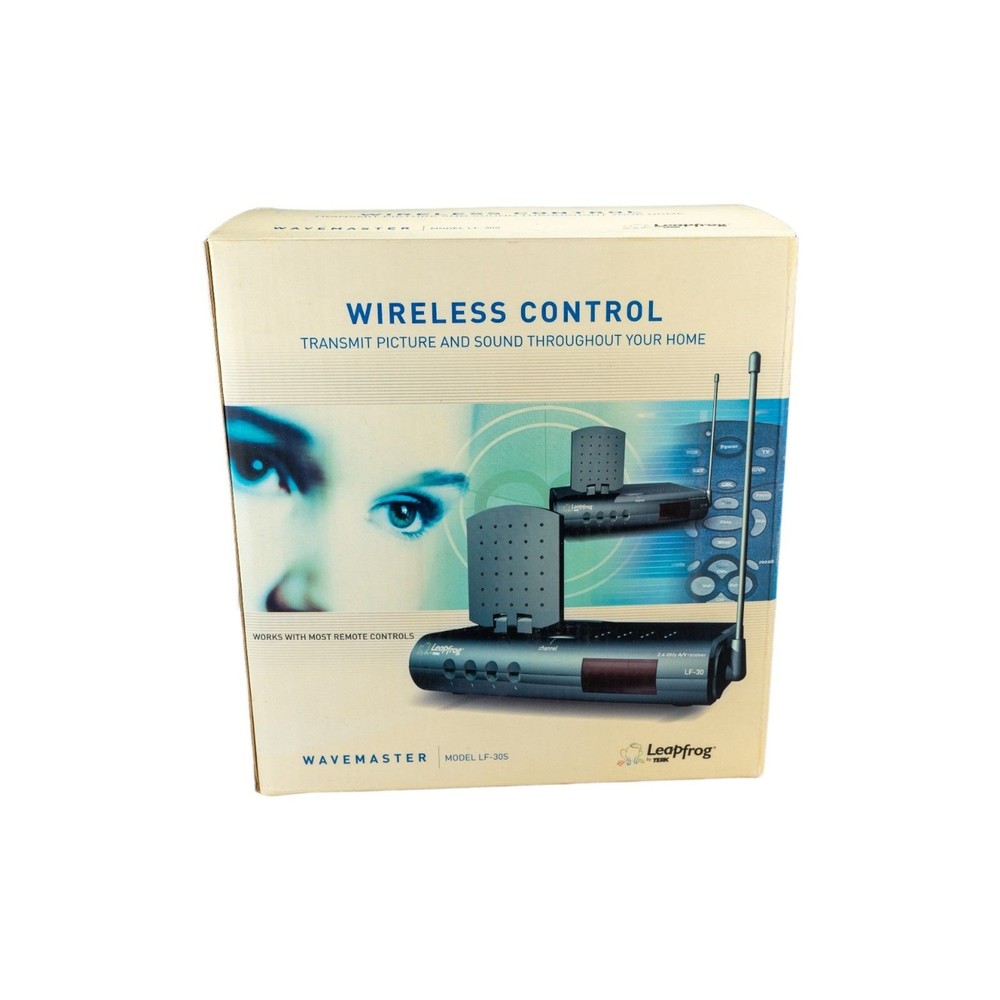 Wavemaster Leapfrog LF-30S Wireless A/V Receiver Transmitter Cable TV New