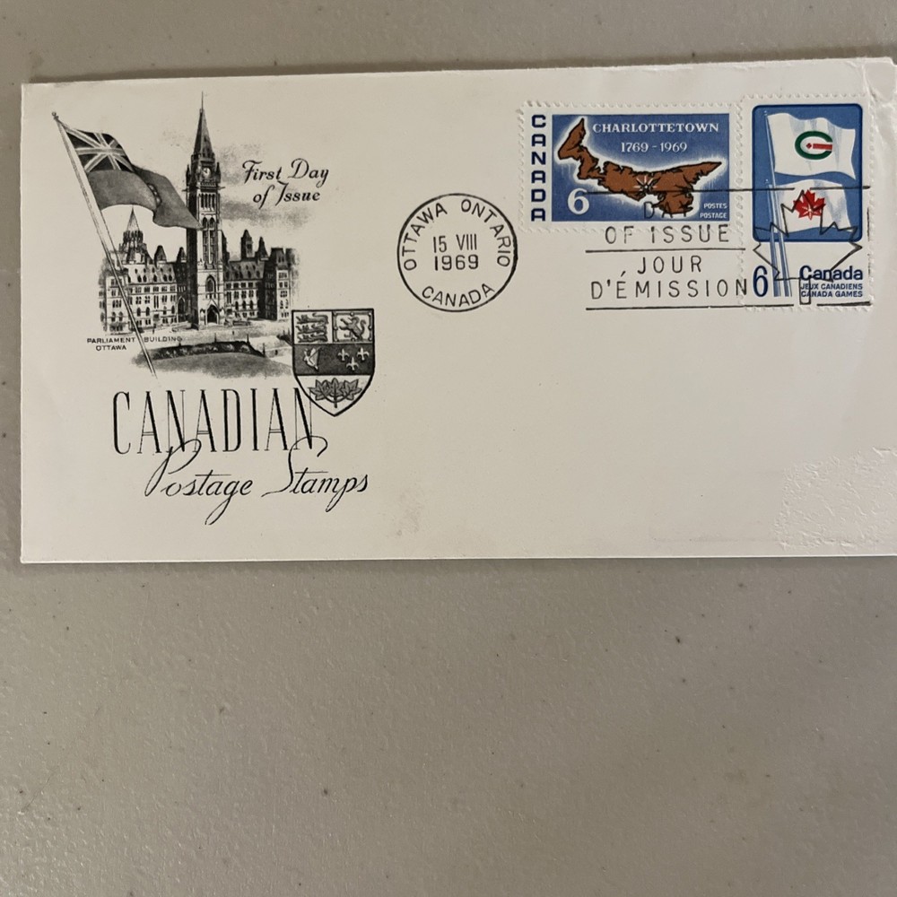First Day Issue Covers - Canadian Postage Stamps