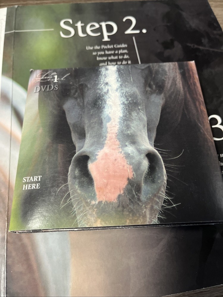 Parelli Partnership Level 1 Training Natural Horsemanship Program Set. Read.