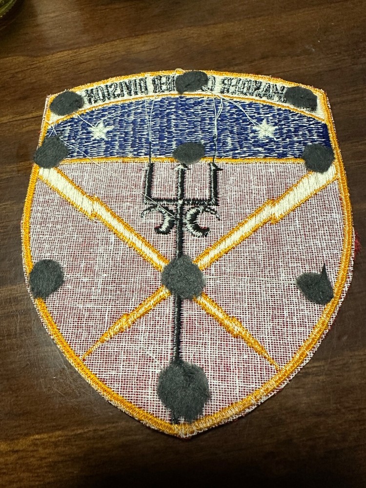 Vintage US Navy Carrier Division 6 Patch