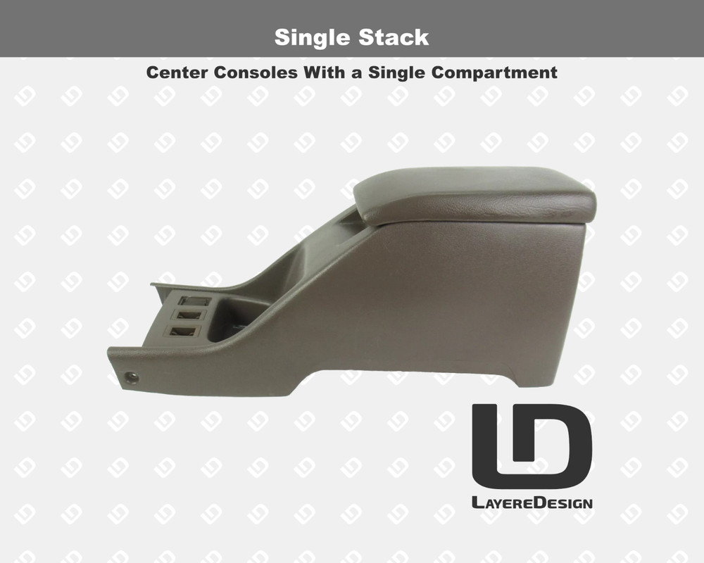 Cup Holder | Toyota 4Runner(1990-1995) Single Compartment Console