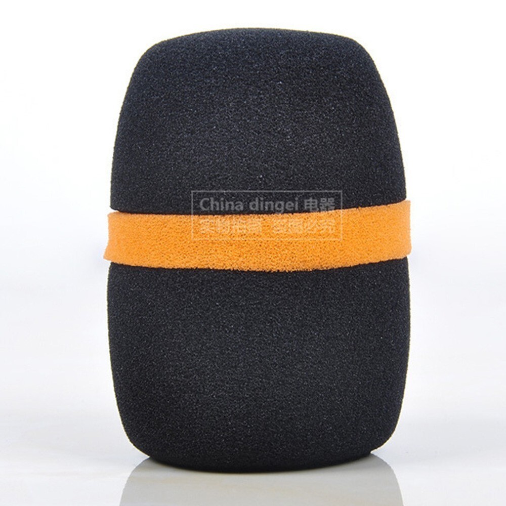 10pcs Microphone Headset Thicker Soft Foam Sponge Windscreen Mic Cover One Size