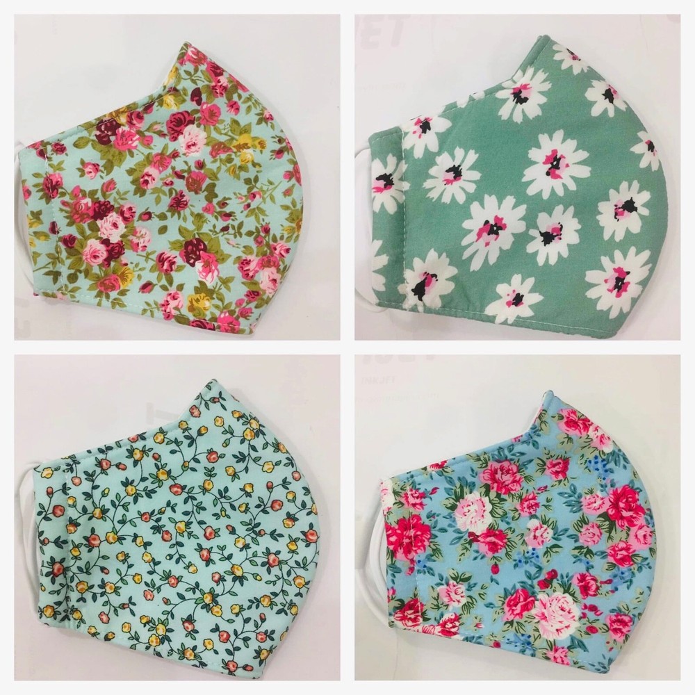 Beautiful Cotton Face Mask Washable