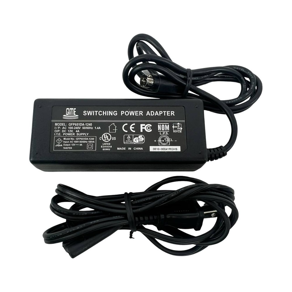 Omron Reader / Writer Controller 12V, 2.3A V750-BA50C04-US w/ Power Cable