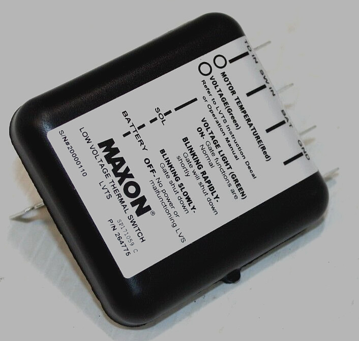 Maxon 905291-01 Low Voltage Thermal Switch, GPT, OEM