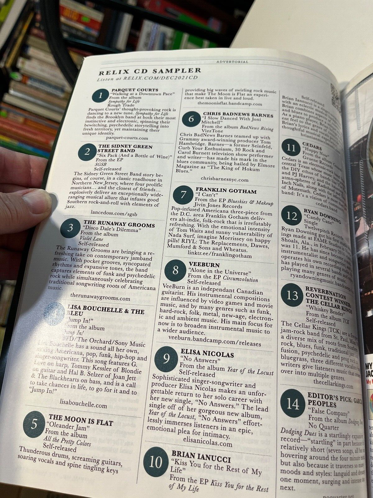 Relix Magazine Issue 316 with Cd Included