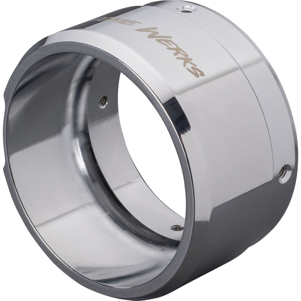 Khrome Werks 4-1/2" Klassic End Cap Tip - Left - Chrome 200758