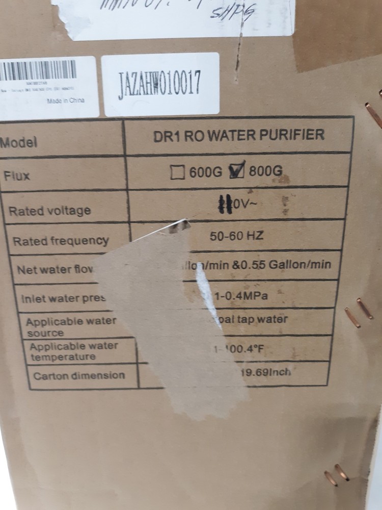 Vortopt DR1 RO Water Purifier – Reverse Osmosis Drinking Water System